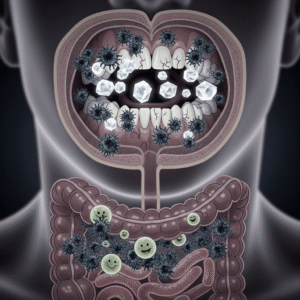 Zucker Mundflora und Darmmikrobiom
