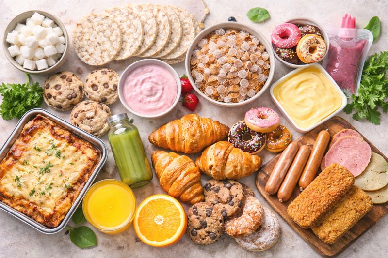 Ungesunde Lebensmittel