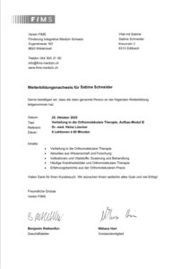 Zertifikat FIMS-Modul-B