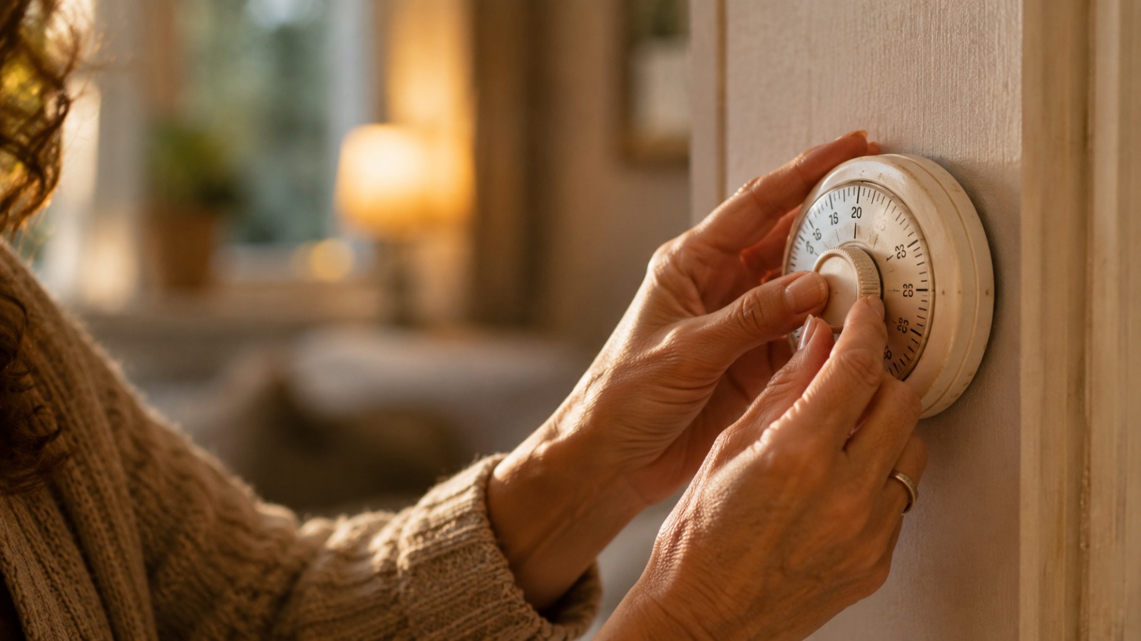 Symbolbild innerer Thermostat für die gestörte Temperaturregulation bei Hitzewallungen in den Wechseljahren